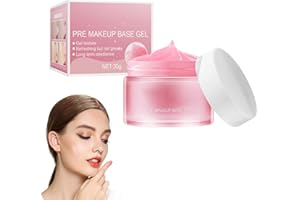 GUBUYI Make-Up Basis Gel Cream,Pore Primer Gel,Visage Pore Primer,Face Primer,Face Makeup Primer Cream,Rétrécir les Pores, Contrôle de l'huile Hydratante(30g)