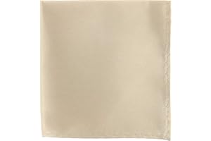CRAVATESLIM Pochette Costume Couleur Unie - Mouchoir de Poche Homme - Accessoire Carré Poche de Veste - Mariage, Cérémonie