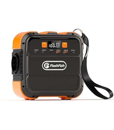 Jeffergarden Centrale électrique Portable 5000mAh, générateur solaire