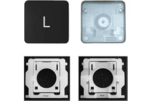 CTBDZ Custom Hinged Keycap Replacement for (M1 M2) MacBook Pro A2141 A2251 A2289 A2338 A2442 A2485 Replacement for MacBook Air A2179 A2337 A2681 Keyboard Keycap (L Key)