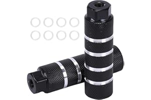 Yositochuan Pedane Posteriori, Poggiapiedi da Bicicletta, Poggiapiedi da Bicicletta per BMX, Mountain Bike, Bici da Strada, Pedane Acrobatiche, 2 pezzi.