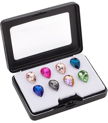 PH PandaHall 2 Tailles Vitrine De Diamants En Vrac 3cm 4cm