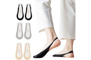 Caudblor 6 par szpiczastych stóp skarpetki damskie niewidoczne bawełniane skarpetki pod palec u nogi 37-40