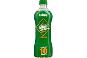 ‎SODAPOP Sodapop Bluna Sirup Orange ohne Zucker, fruchtiges Getränkekonzentrat, kalorienarm und zuckerfrei, 1 Flasche ergibt 10 L Fertiggetränk, 500 ml