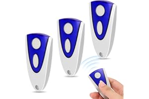 WEPAI Mando a distancia de repuesto para puerta de garaje Novoferm Novotron 502 MAX43-2 512 MIX43-2 (3 unidades)