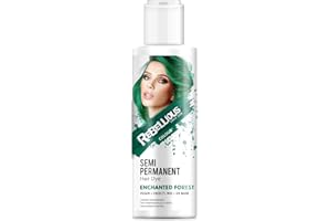 PAINTGLOW Rebellious Colours Vegan Semi Permanent Hair Dye Colour 100ml (Enchanted Forest)