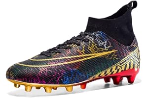 IFIKK Buty piłkarskie Unisex korki z mikrofibry lekkoatletyczne buty piłkarskie męskie dzieci młodzi dorośli buty treningowe profesjonalne buty piłkarskie