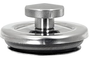 ALLINOX Tappo Per Ispezione HT Alte Temperature Canna Fumaria In Acciaio INOX Con Molla Per Tubo Uscita Fumi e Sistemi Camino (DN 160)