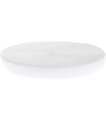 Élastique De Couture 40mm Blanc – Rouleau De 10m Pour Vêtements, Artisanat, Bricolage