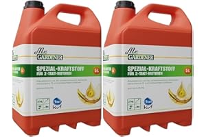 GENERISCH 2 x 5 Liter Mr. Gardener 5 Liter Alkylatbenzin für 2-Takt-Motoren