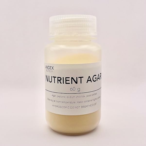 Poudre De Gélose Nutritive 142 G - Pour Préparer 210 à 280 Boîtes De Pétri - Expériences Scientifiques, éducatives