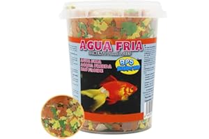 BPS BUENA PET SHOP BPS Alimento Completo para Peces Agua Fría Equilibrada para Peces Ornamentales de Acuario (160g, Alimento Completo) BPS-4091