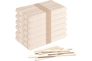 YHTCC 300 PCS Mini Lollipop Sticks, 2.5 inch Wooden Sticks, Family and School Lolly Stick for Craft, Popsicle Stick, for DIY Decoration of Handicrafts and Classroom Art Supplies
