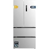 Cecotec French Door Refrigerator Stainless Steel 463L Bolero CoolMarket FD 436 Stainless Steel E. Height 183 cm and 83.5 cm W