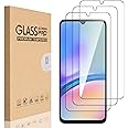 heus [3-Pack] 9H Tempered Glass Screen Protector for Samsung Galaxy A06/A05/Galaxy A05S, Protection with Fingerprint, Easy to Install, Ultra Clear, Touch Sensitivity, Anti-Scratch Film