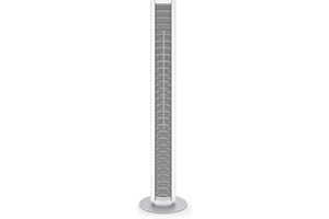 ‎STADLER FORM Stadler Form Turmventilator Peter mit Timer- und Schwenkfunktion inkl. Fernbedienung, drei Geschwindigkeitsstufen, weiß, Weiss