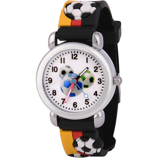 Montre Enfant Montre-Bracelet étanche pour Enfant Mouvement à Quartz Conception de Dessin animé