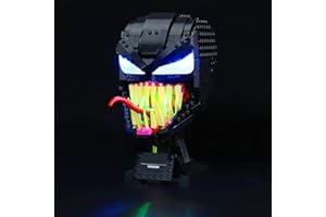 GEAMENT Oświetlenie LED Kompatybilne z LEGO Venom 76187 Model do Składania Klocków (Zestaw Modeli Niezawarty)