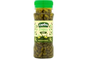 ZEELEC Verde Comari-peperoncini, 110g (70g sgocciolato) - Pimenta Comari Verde CEPERA