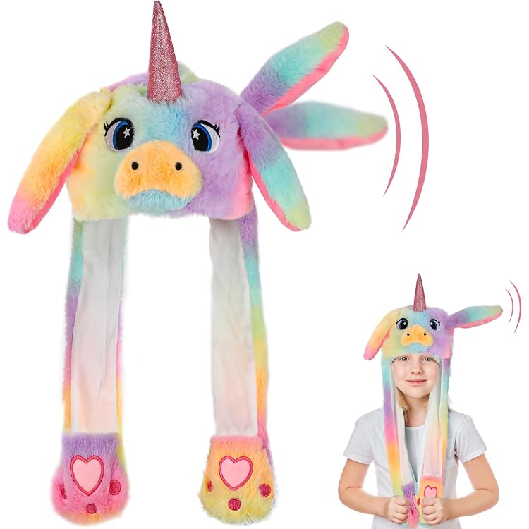 Chapeau à oreilles de canard pour enfants, chapeau à Led souple avec oreilles mobiles | AliExpress Chapeau à oreilles de canard pour enfants, chapeau à Led souple avec oreilles mobiles | AliExpress