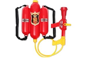 Brigamo 468, pistola ad acqua per vigili del fuoco, con serbatoio a zaino