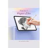 iPad Air 11 2025 M3 &Ccedil;ip Uyumlu Paper-Like Ekran Koruyucu Ger&ccedil;ek Kağıt Hissi