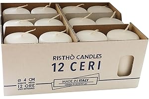 CERERIA DI GIORGIO Cereria de Giorgio risthò Ceri, Blanco, 4 x 4 x 7 cm