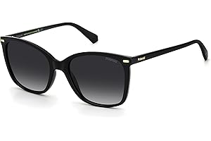 Polaroid PLD 4108/S 807 CZARNY, 55, KWADRATOWY, spolaryzowany