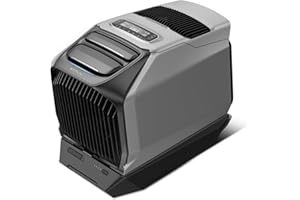 EF ECOFLOW Climatizzatore portatile EcoFlow WAVE 3 con batteria aggiuntiva 1024 Wh, raffreddamento 1800 W, riscaldamento 2000 W, autonomia di 8 ore, controllo tramite app, ideale per campeggio, tende, camper