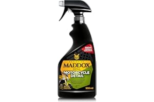 Maddox Detail - Motorcycle Detail - Nettoyant Moto. Nettoyage à Sec, Pas Besoin d'eau (500ml)
