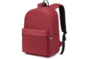 Kono Mochilas Tipo Casual Mochilas Escolares Adolescente Mochila Colegio Universitaria Ligera Backpack Mochila Hombre Trabajo Viajes Negocios Mochila Portatil 15,4 Pulgadas
