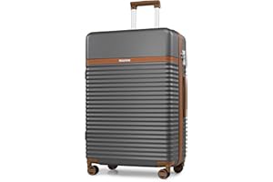 Joyway Valigia Grande 23 kg Rigida Trolley Grande 76cm ABS Espandibile con 4 Rotelle Girevoli e TSA Lucchetto