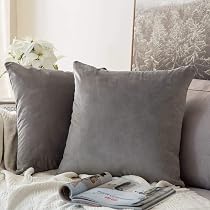 Rossella Samt Kissenbezug – Weich, Gerippt, Rechteckig – Für Sofa, Bett & Mehr, 30,5x50,8 Cm In Schwarz/Weiß