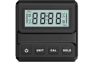 JETHMA Digital Angle Finder,0-90 Degree Ranges Magnetic Angle Gauge, Digital Level Angle Gauge for Measures and Sets Angles