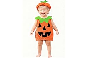 MOMBEBE COSLAND Deguisement Halloween Bebe Deguisement Citrouille Enfant Costume