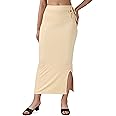 COCOFAB Lycra Saree Shapewear Petticoat for Women, Cotton Blended,Petticoat,Skirts for Women,Shape Wear Dress for Saree