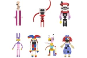 CRUNIER Serie 3D Toilet Figure Blocchi di costruzione Assembly Toilet Toys Building Block Giocattolo educativo Improve Imagination and Hands-On Ability Regalo per adulti bambini a partire dai 5 anni (Colore)