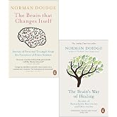 Conjunto de 2 libros de la colecci&oacute;n Norman Doidge (El cerebro que se cambia a s&iacute; mismo, La forma de curaci&oacute;n del cerebro)