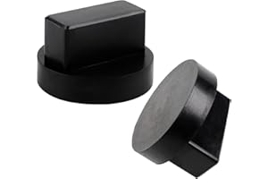 ‎EXLECO EXLECO 2 Stück Gummiauflage Wagenheber Kompatibel mit Mercedes Benz Universal Hydraulischer Wagenheber Auflage gummi Jack Pad Ideal für Auto Tuning Rangierwagenheber Hebebühnen Unterstellbock Φ65x40mm
