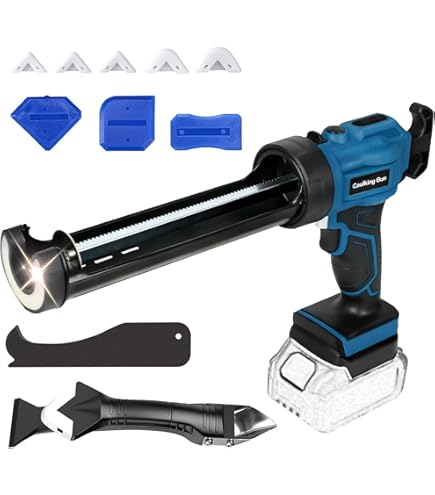 ZALASUNG Akku-Kartuschenpistole Für 310ml Kartuschen - Kompatibel Mit Makita 18V