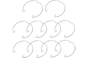 XJKLBYQ Clips de fermoir à ressort de retenue MR11, 10 packs Clips projecteur, pinces ressort Downlight pour diamètre 35 mm