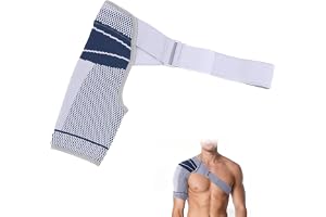 Justerbart axelband, axelstöd, lindrar obehag efter träning, stabilitet för axlar, axelbandage för män och kvinnor, passar vä