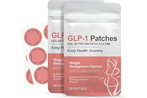 Dabacc GLP-1 Weight Loss Patches, 60pcs Slimming Patch, Natural Ingredients Patch, Weightless Healthy Shape Support, Fat Burning Patches for Belly & Waist, Gentle and Soothing for Women Men