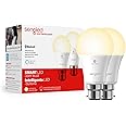 Sengled Smart Bulb, Alexa Light Bulb B22, Alexa Bulb Bayonet Dimmable, Bluetooth Light Bulbs Work with Amazon Alexa Echo/Echo Dot, Group Control, Energy Saving 8.8W 806LM, Soft White, 2 Pack