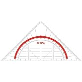Maped Helit M028600 &ndash; g&ouml;nye Geo-Flex, 16 cm, şeffaf