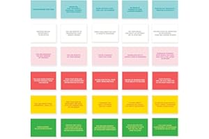 30 Unique Motivational Quote Cards - Stocking Fillers A6 Postcards with Beautiful Words and Colourful Designs - by Ruby Ashley®