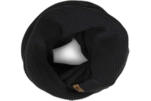 HEYO Rundschal H16025 | Winter Loop Schal für Herren | weiches gestricktes Schlauchschal | warmes Strickschal