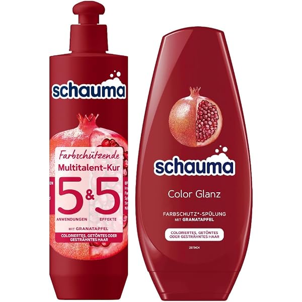 Schwarzkopf Schauma Farbschutz-Shampoo Color Glanz – 400 Ml | Für Gefärbtes Haar, Spendet Glanz & Schutz