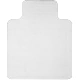 Homcom Office Carpet Protector Chair Mat Clear Spike Non Slip Chairmat Frosted Lipped