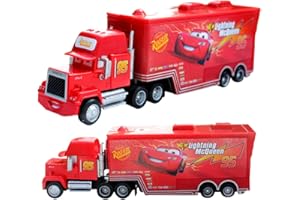 IHLUX MccQueen Macchinine Giocattolo, Lightniing Cars Trasportatore Camion Cars Giocattolo Modello Macchinine Mini Modello Toys Cars Set Veicoli Racers Trasportatore Auto da Corsa Giocattolo per Bambini